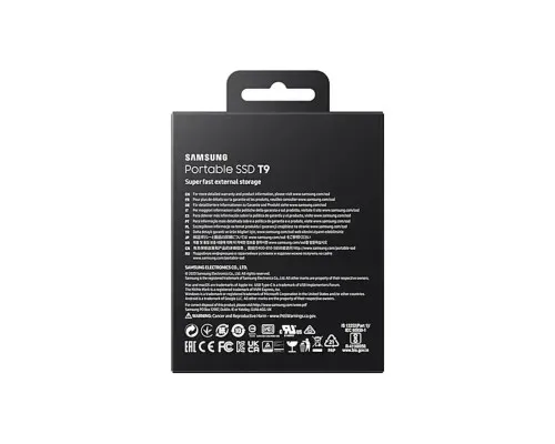 Накопичувач SSD USB 3.2 4TB T9 Samsung (MU-PG4T0B/EU)