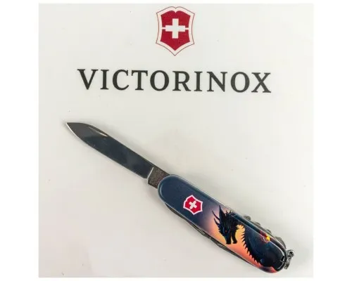 Нож Victorinox Climber Zodiac Дракон в променях сонця (1.3703.3_Z3270p)