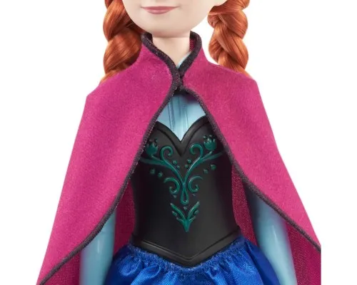 Кукла Disney Ледяное сердце Анна в накидке (HLW49)
