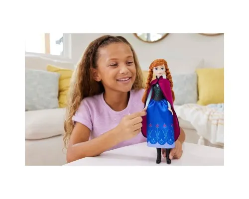 Кукла Disney Ледяное сердце Анна в накидке (HLW49)