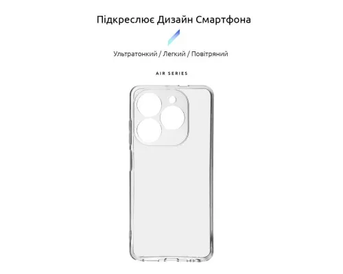 Чохол до мобільного телефона Armorstandart Air Tecno Spark 20 (KJ5n) Camera cover Clear (ARM77681)