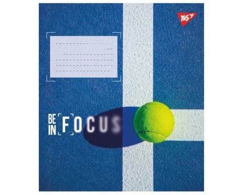 Тетрадь Yes Be in focus 96 листов линия (767425)