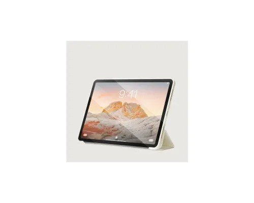 Чохол до планшета BeCover Tri Fold Soft TPU Silicone Apple iPad Pro 12.9 2020/2021/2022 Beige (711736)