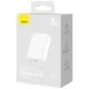 Батарея универсальная Baseus Magnetic Mini 20000mAh 20W, White (P10022102212-01 / PPCXM20)