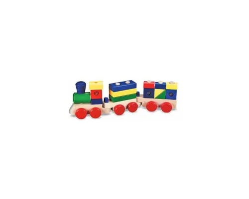 Розвиваюча іграшка Melissa&Doug Поезд из кубиков (MD572)
