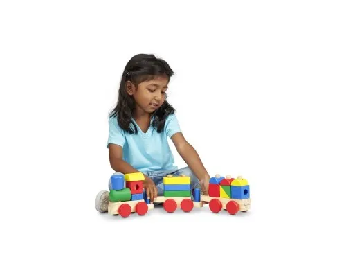 Розвиваюча іграшка Melissa&Doug Поезд из кубиков (MD572)
