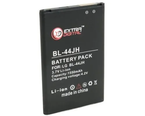 Акумуляторна батарея Extradigital LG Optimus L7 / BL-44JH (1550 mAh) (BML6243)