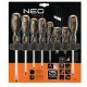 Набор отверток Neo Tools шлицевых, 8 шт. (04-207)