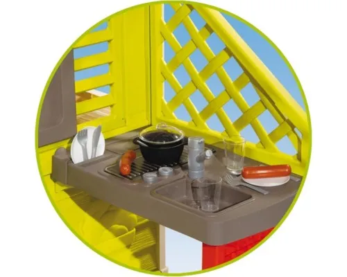 Ігровий будиночок Smoby Сонячний з літньою кухнею (810713)