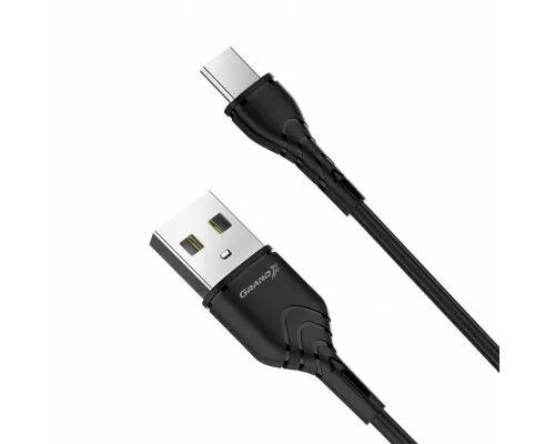 Дата кабель USB 2.0 AM to Type-C 1.0m Grand-X (PC-03B)