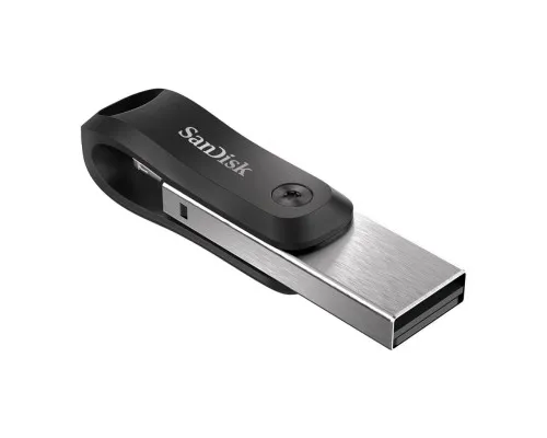 USB флеш накопичувач SanDisk 256GB iXpand Go USB 3.0/Lightning (SDIX60N-256G-GN6NE)