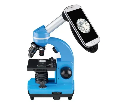 Мікроскоп Bresser Biolux SEL 40x-1600x Blue (926814)