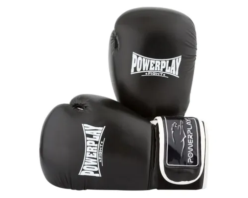Боксерські рукавички PowerPlay 3019 8oz Black (PP_3019_8oz_Black)