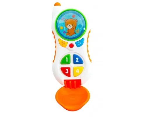 Развивающая игрушка Baby Team Телефон музыкальный маленький (8621)