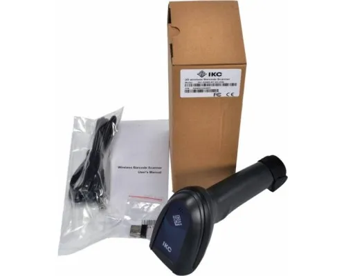 Сканер штрих-коду ІКС 5208RC/2D wireless USB, without cradle black (ІКС-5208RC-BT-2D-USB)