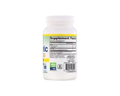 Пробиотики Jarrow Formulas Пребиотик Инулин, Prebiotic Inulin FOS, порошок, 180 гр. (JRW-03025)