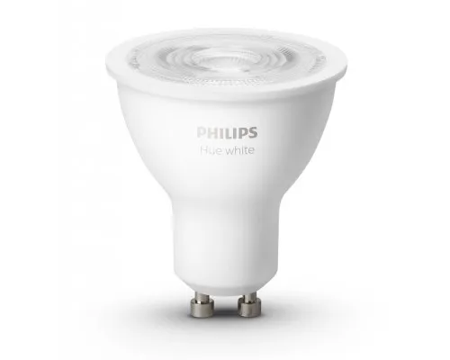 Розумна лампочка Philips Hue GU10, White, BT, DIM (929001953505)