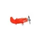 Развивающая игрушка Fat Brain Toys самолет Крутись пропеллер Playviator красный (F2261ML)