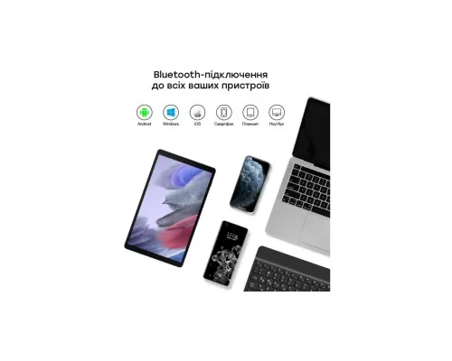 Чохол до планшета AirOn Premium Samsung Galaxy Tab A7 LITE T220/T225 BT keyboard Bla (4822352781065)