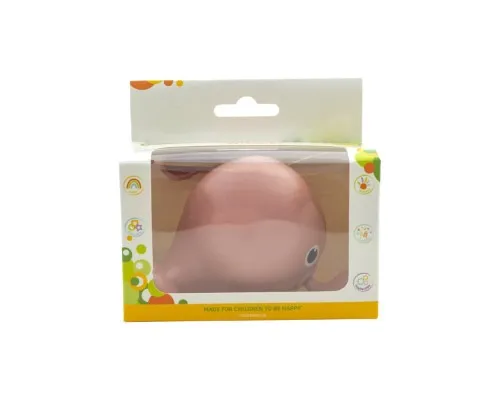 Іграшка для ванної Baby Team Кит Рожевий (9041_рожевий)