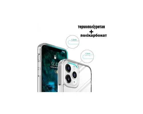 Чохол до мобільного телефона BeCover Space Case Apple iPhone 13 Pro Transparancy (707796)