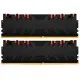 Модуль памяти для компьютера DDR4 16GB (2x8GB) 4600 MHz FURY Renegade RGB Black Kingston Fury (ex.HyperX) (KF446C19RBAK2/16)