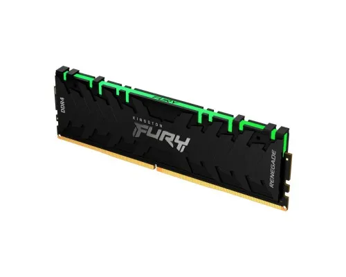 Модуль памяти для компьютера DDR4 16GB (2x8GB) 4600 MHz FURY Renegade RGB Black Kingston Fury (ex.HyperX) (KF446C19RBAK2/16)