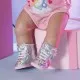 Аксессуар к кукле Zapf Обувь для куклы Baby Born - Серебряные кроссовки (831762)