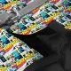 Шлея для собак WAUDOG Clothes з QR паспортом Бетмен комікс XS3 (1003-4005)