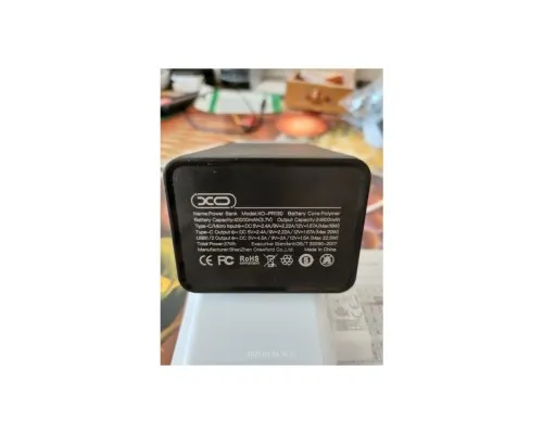 Батарея універсальна XO 40000mAh, PD/20W, QC3.0/22.5W, Input(MicroUSB,Type-C), Output(2*USB,Type-C), Black (XO-PR130B / 29301)