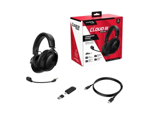 Навушники HyperX Cloud III Wireless Black (77Z45AA)