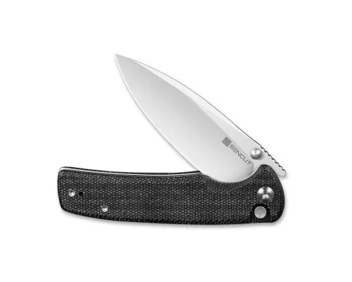 Ніж Sencut Sachse Satin Black Micarta (S21007-1)