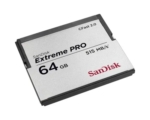 Карта памяті SanDisk 64GB CFast 2.0 Extreme Pro (SDCFSP-256G-G46D)