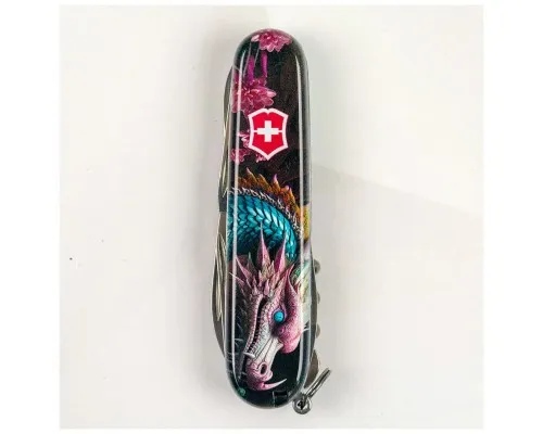 Нож Victorinox Climber Zodiac Лазурний дракон (1.3703.3_Z3290p)