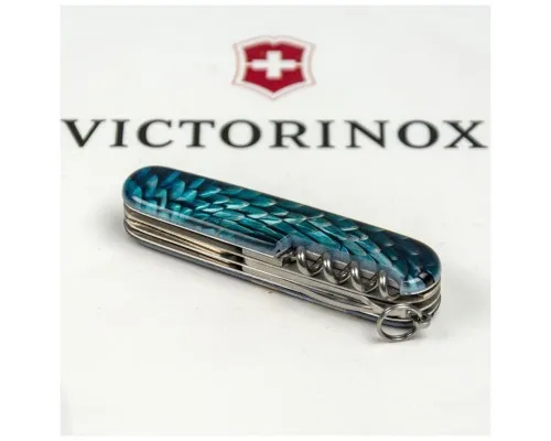 Нож Victorinox Climber Zodiac Лазурний дракон (1.3703.3_Z3290p)