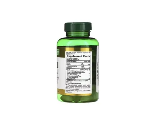 Жирні кислоти Nature's Bounty Риб'ячий жир, 2400 мг, Odorless Fish Oil, 90 гелевих капсул (NRT-17130)