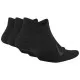 Шкарпетки Nike W NK EVERYDAY PLUS LTWT NS 3PR CV2964-010 34-38 3 пари Чорні (194275973555)