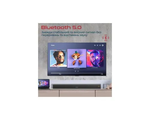 Акустична система Promate StreamBar-30 Black (streambar-30.black)