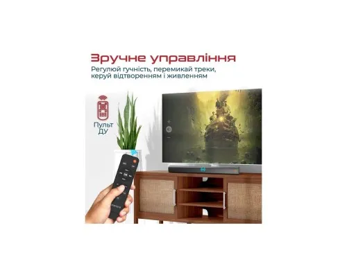 Акустична система Promate StreamBar-30 Black (streambar-30.black)