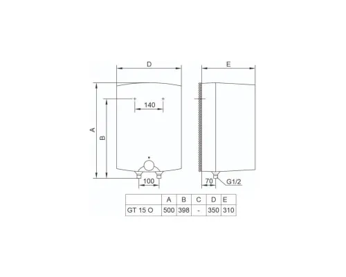 Бойлер TIKI Mini P 15V9 (GT15OMINI_TIKI) (700188)