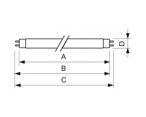 Лампочка Philips TL-D G13 600mm 18W/33-640 1SL/25 (928048003351)