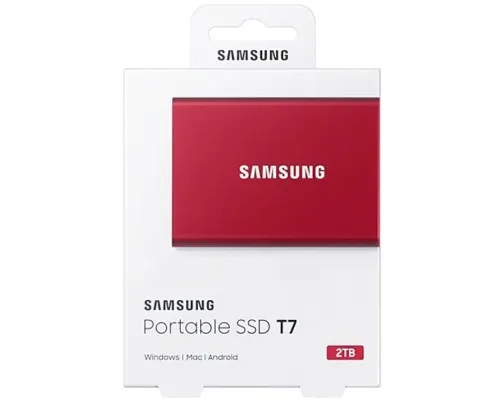 Накопичувач SSD USB 3.2 2TB T7 Samsung (MU-PC2T0R/WW)
