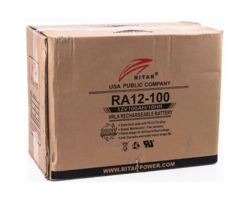 Батарея до ДБЖ Ritar AGM RA12-100, 12V-100Ah (RA12-100)