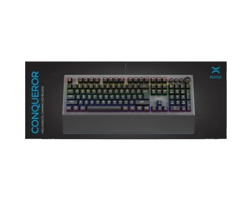 Клавиатура Noxo Conqueror Mechanical Blue Switches RU (4770070882023)