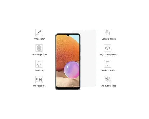 Скло захисне Drobak Samsung Galaxy A32 4G (474719)