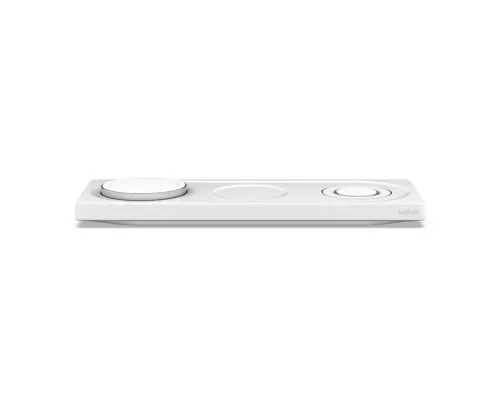 Зарядний пристрій Belkin 3in1 MagSafe, white (WIZ016VFWH)