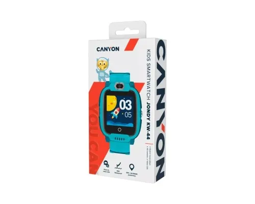 Смарт-годинник Canyon CNE-KW44GB Jondy KW-44, Kids smartwatch Green (CNE-KW44GB)