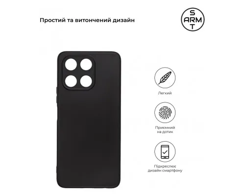 Чохол до мобільного телефона Armorstandart Matte Slim Fit Honor X6a Camera cover Black (ARM71060)