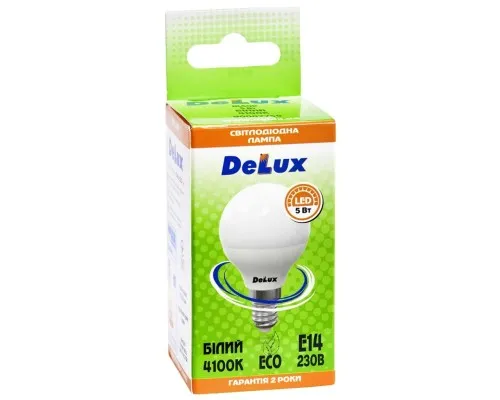 Лампочка Delux BL50P 5 Вт 4100K 220В E14 (90002759)