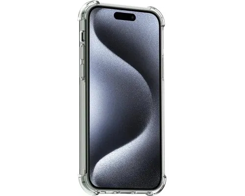 Чохол до мобільного телефона BeCover Apple iPhone 15 Pro Clear (710080)